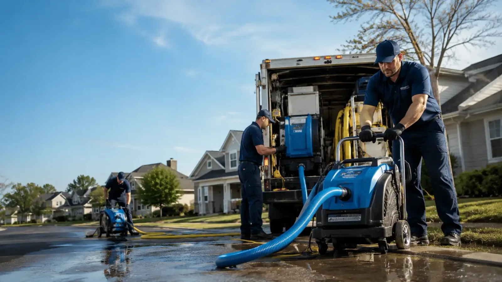 Flood Damage Cleanup in Bunker Hill, KS